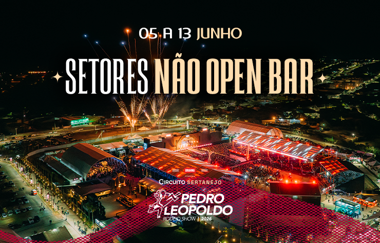 Pedro Leopoldo Rodeio Show 2026 - Setores Não Open